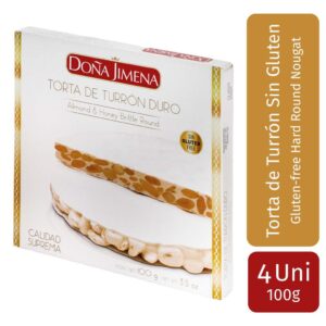 Doña Jimena Torta de Turrón 4 Unidades / 100 g / 3.5 oz