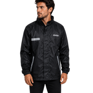 Chaqueta Doble Faz Over  negra