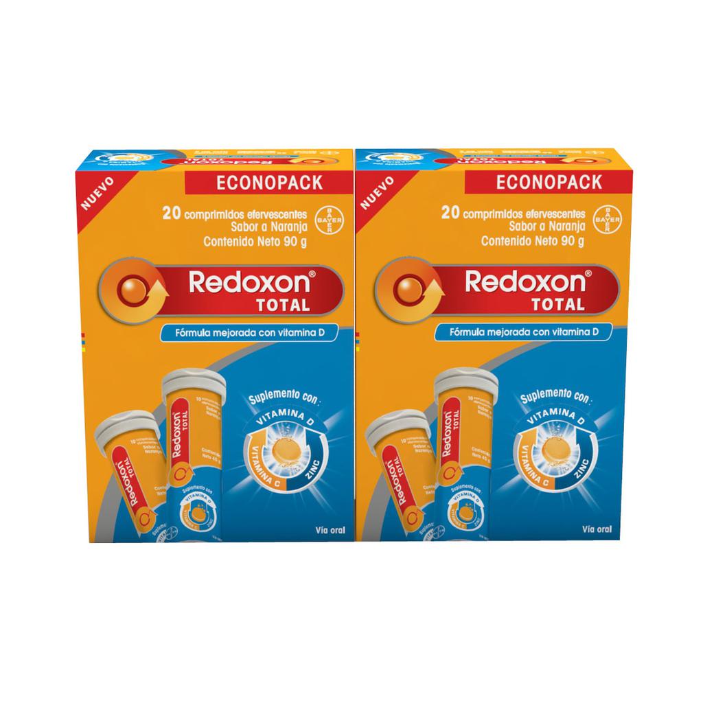 Redoxon Suplemento con Vitamina C / 40 Unidades / 4.5 g / 0.15 oz