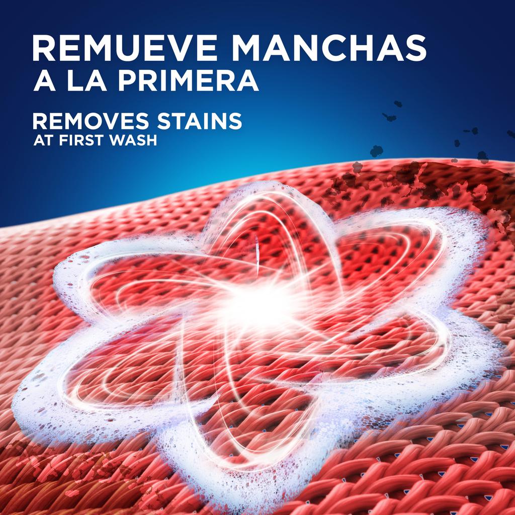 Ariel Detergente Líquido para Ropa Revitacolor Removedor de Manchas 8.5 L / 140 Lavadas - Imagen 3