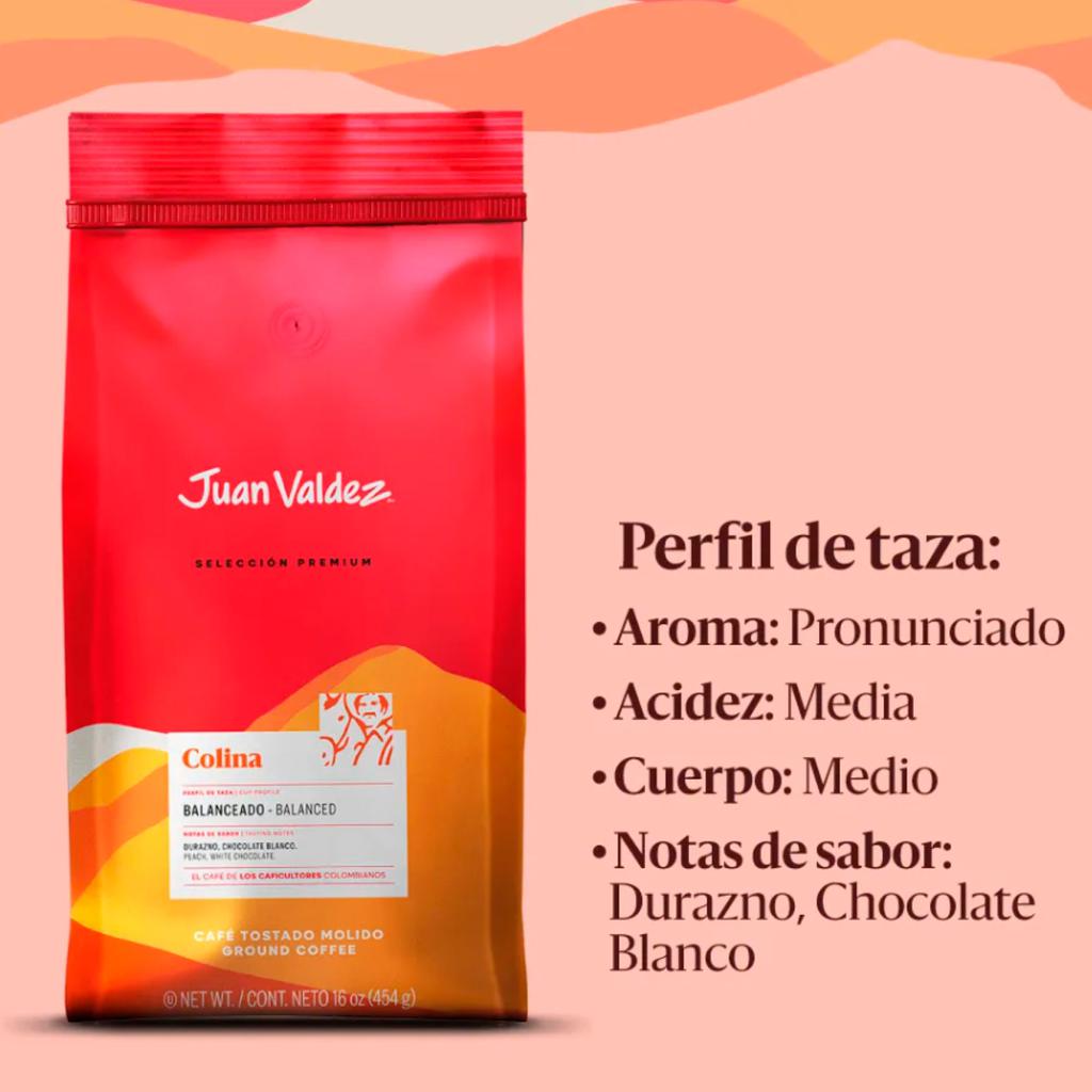 Juan Valdez Café Molido Colina 454 g / 1 lb - Imagen 3