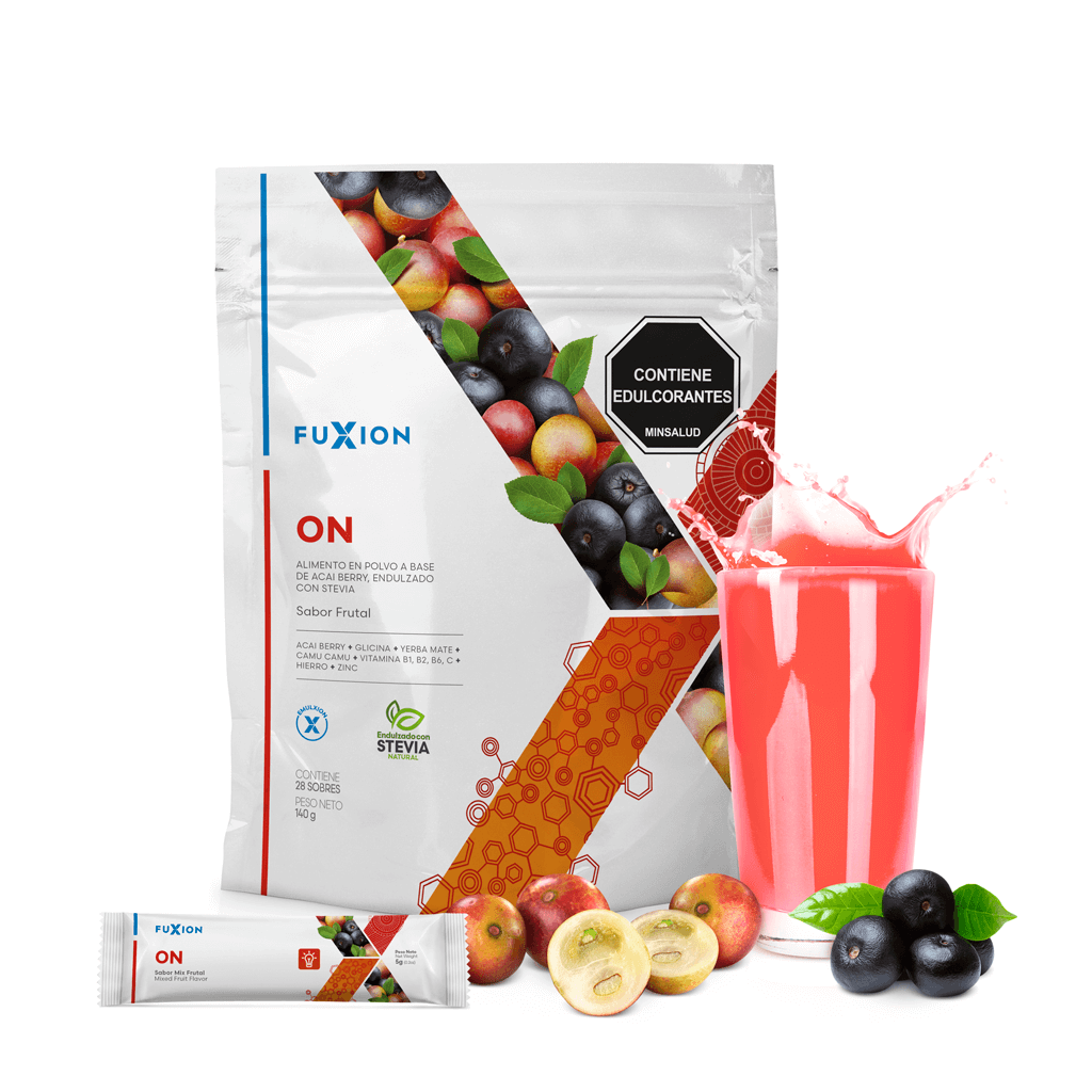 Fuxion ON – Sabor Frutal x 28 Sobres - Imagen 2