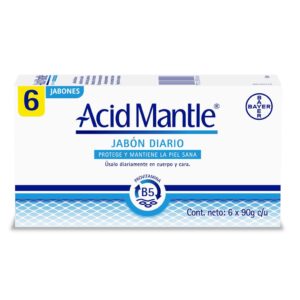 Acid Mantle Jabón en Barra 6 Unidades / 90 g