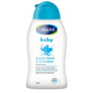 Cetaphil Set de Loción Hidratante y Baño Liquido para Bebé 2 Unidades / 300 mL