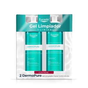 Eucerin Dermo Pure Oil Control Gel Limpiador Facial 2 Unidades / 400 mL