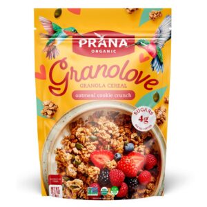 Prana Granola Sabor Galleta Crujiente de Avena Orgánica 1 kg / 35.27 oz