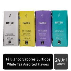 Hatsu Té Surtido 24 Unidades / 200 mL / 6.7 oz