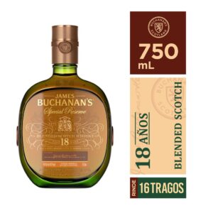 Buchananˈs Reserva Especial Whisky 18 Años 750 mL