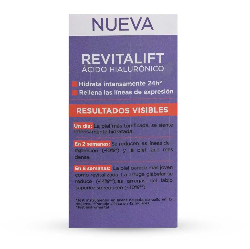 L´Oreal Crema Hidratante con Acido Hialurónico 2 Unidades / 50 mL - Imagen 2