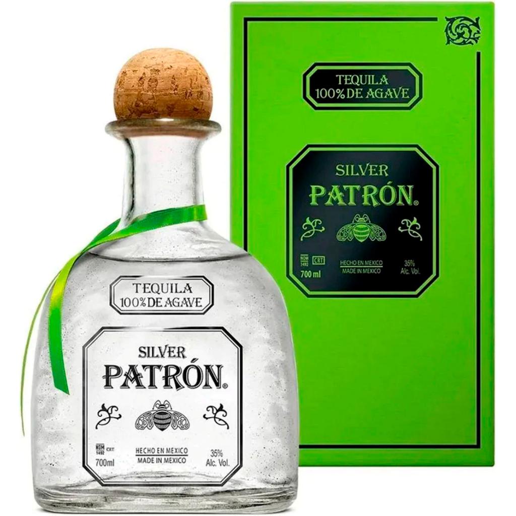 Patrón Silver Tequila 100% de Agave 700 mL