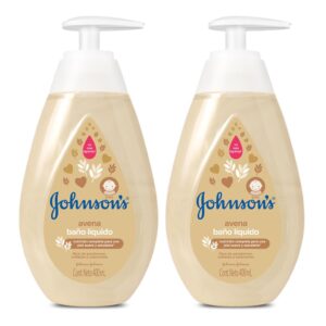 Johnson´s Jabón Líquido Para Bebé Avena 2 Unidades 400 ml / 13 oz