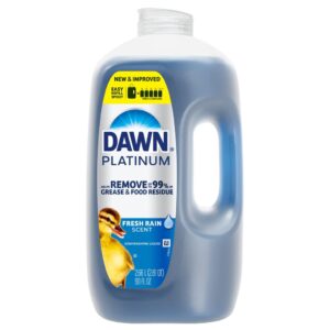 Dawn Platinum Lavaplatos Desengrasante Aroma Fresh Rain 2.66 L / 90 oz