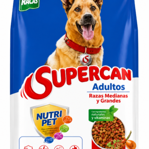 SUPERCAN RAZAS MEDIANAS Y GRANDES x 15 KG