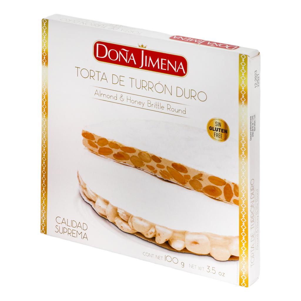 Doña Jimena Torta de Turrón 4 Unidades / 100 g / 3.5 oz - Imagen 2