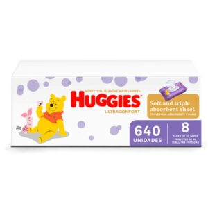 Huggies UltraConfort Toallitas Húmedas para Bebé