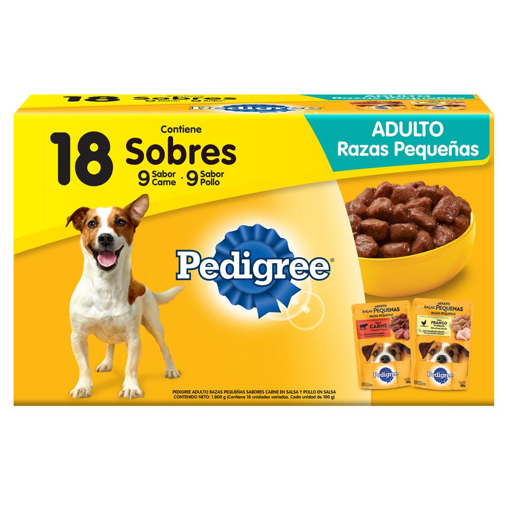 Pedigree Comida Húmeda 18 Unidades / 100 g / 3.5 oz