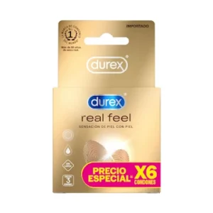 Condones Durex Real Feel Caja X 6 Und
