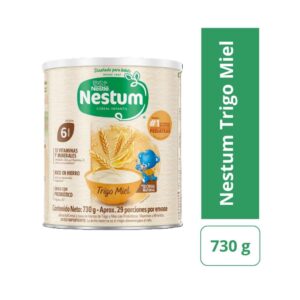 Nestum Cereal Infantil a Base de Trigo y Miel con Probióticos y Vitaminas 730 g